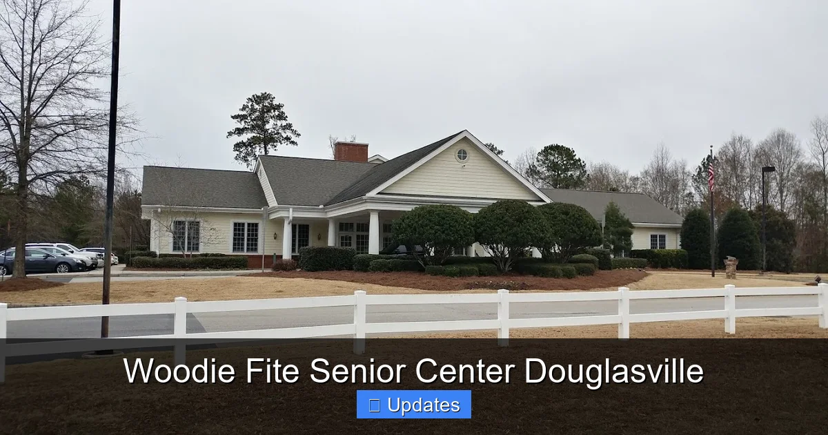 Woodie Fite Senior Center Douglasville