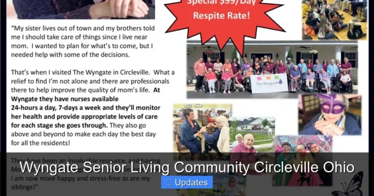 Wyngate Senior Living Community Circleville Ohio