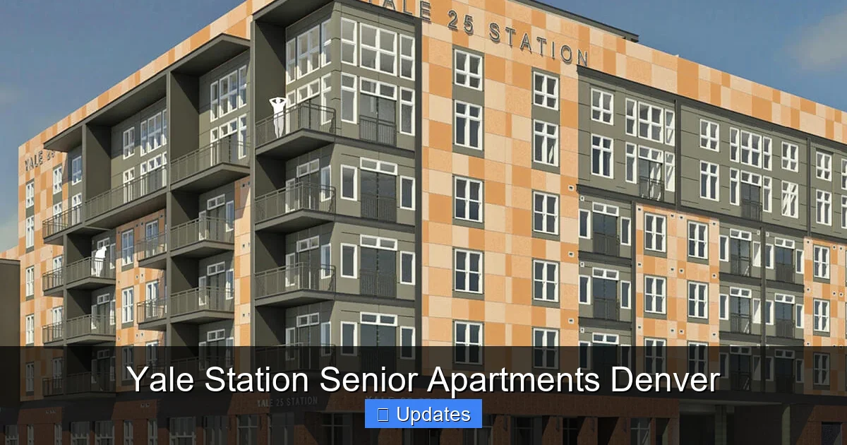 Yale Station Senior Apartments Denver