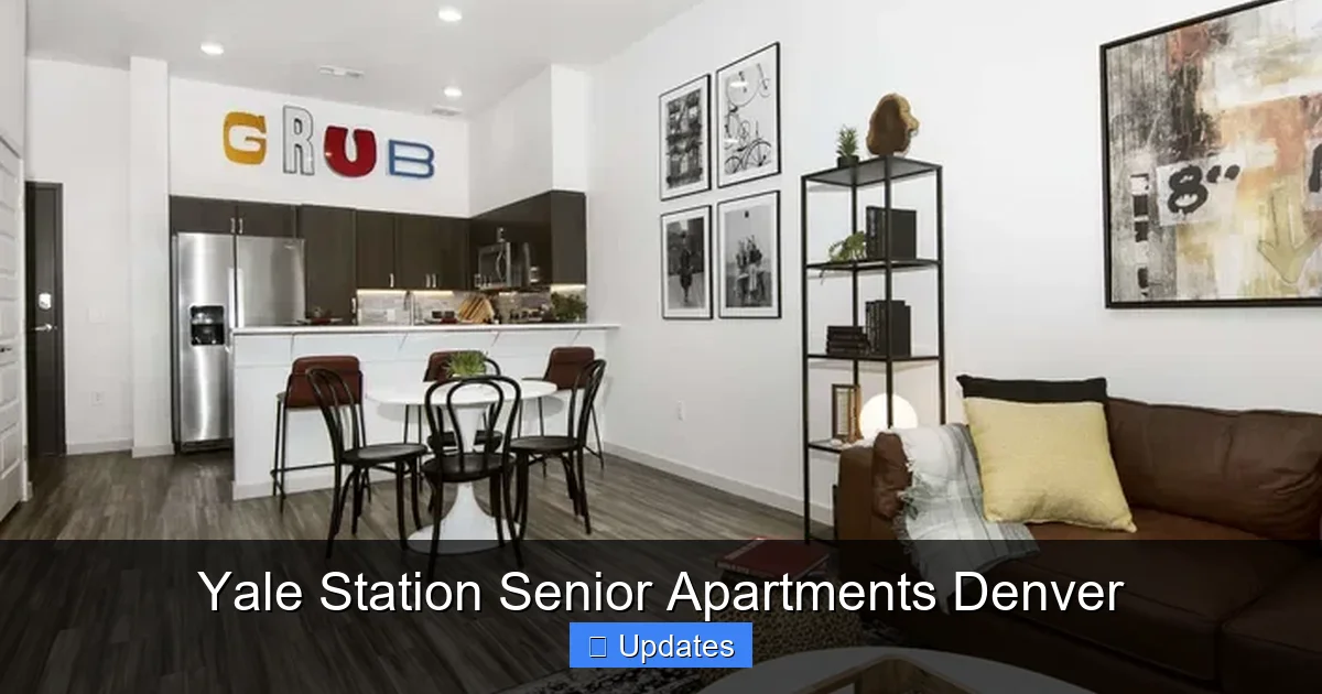 Yale Station Senior Apartments Denver