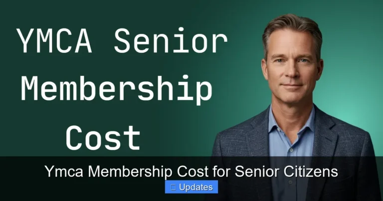 Ymca Membership Cost for Senior Citizens