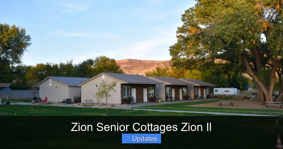 Zion Senior Cottages Zion Il