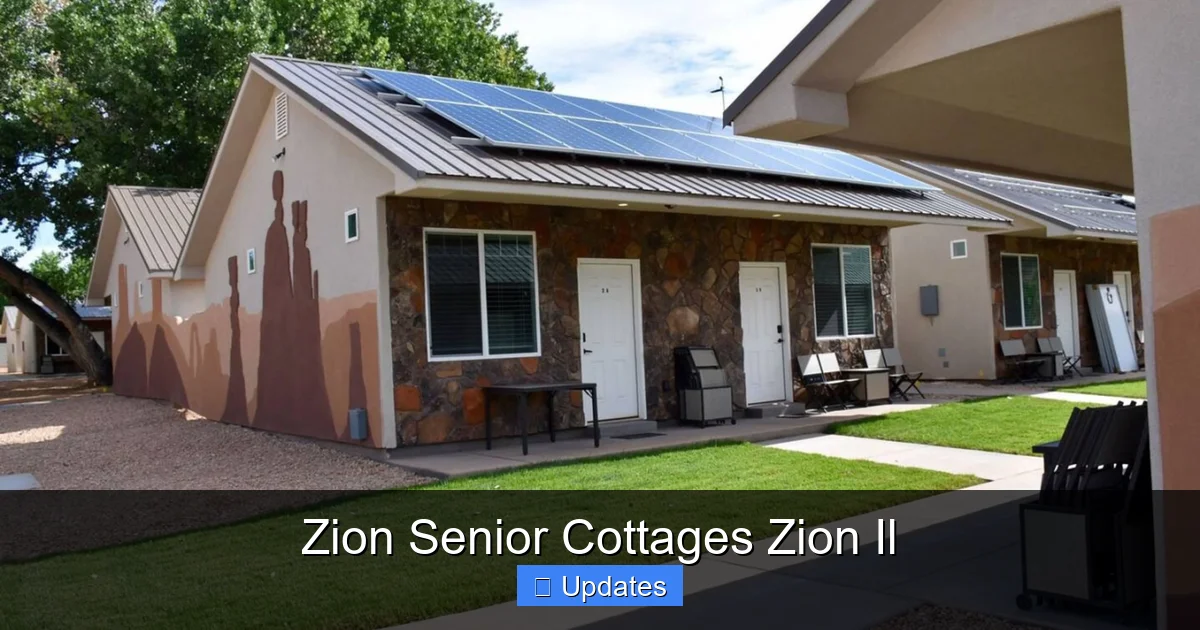 Zion Senior Cottages Zion Il