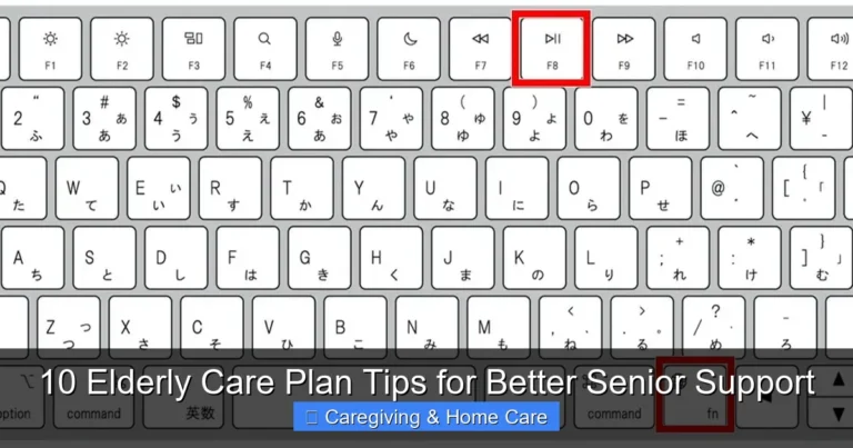 10 Elderly Care Plan Tips for Better Senior Support