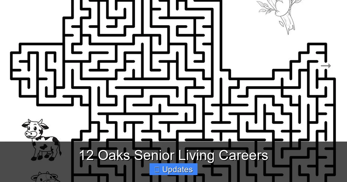 12 Oaks Senior Living Careers