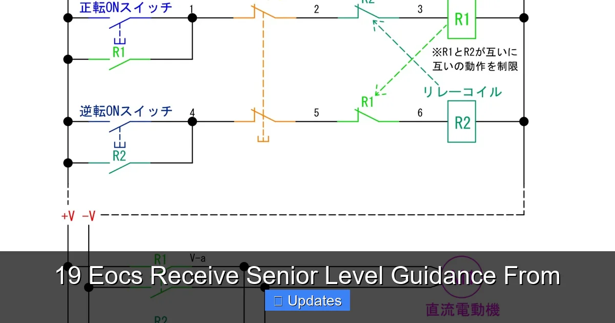 19 Eocs Receive Senior Level Guidance From