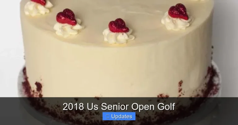 2018 Us Senior Open Golf