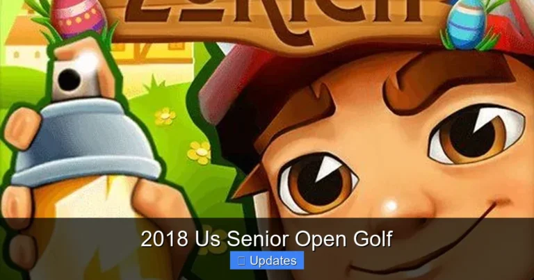 2018 Us Senior Open Golf