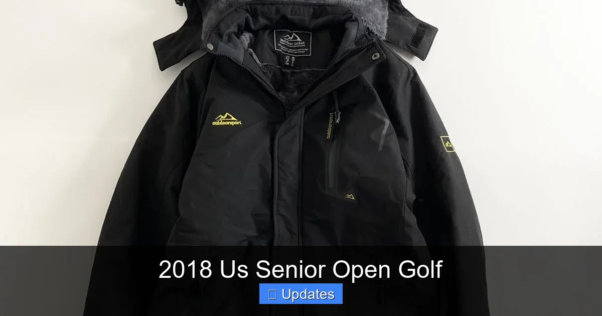 2018 Us Senior Open Golf
