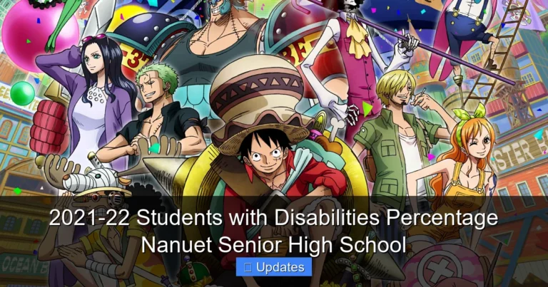 2021-22 Students with Disabilities Percentage Nanuet Senior High School