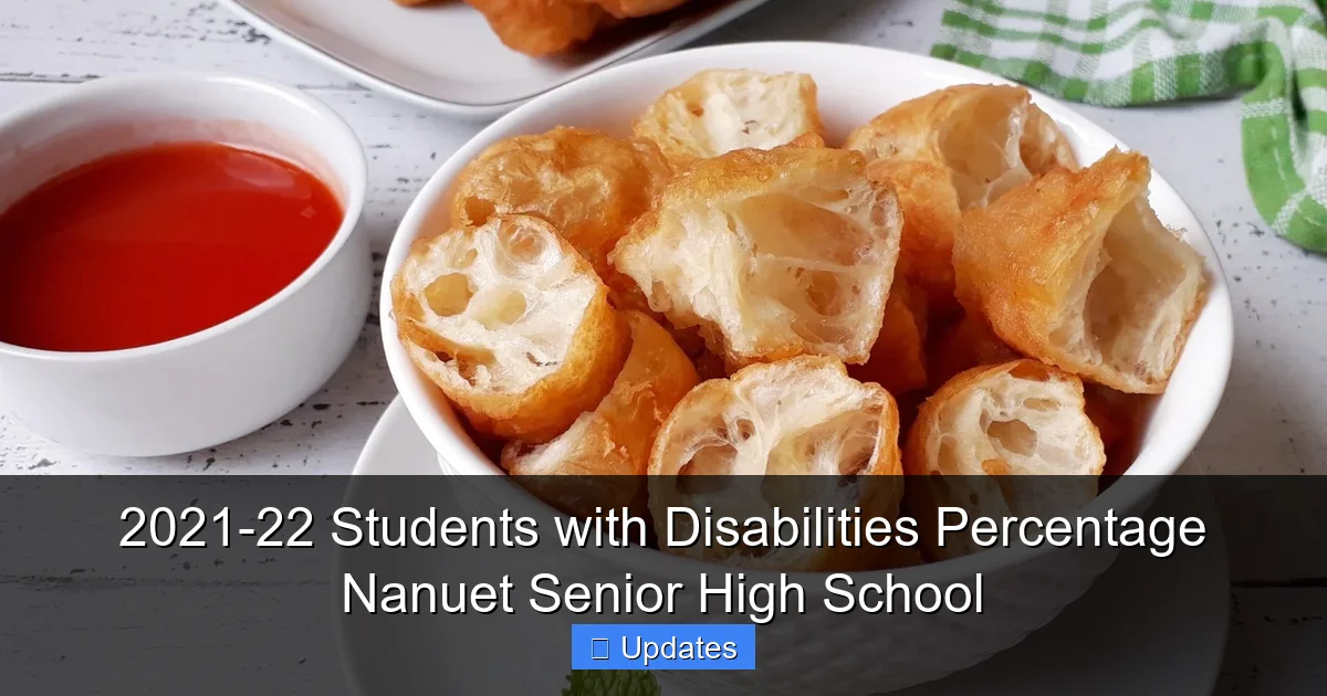 2021-22 Students with Disabilities Percentage Nanuet Senior High School
