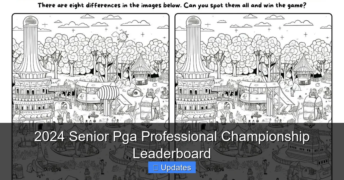 2024 Senior Pga Professional Championship Leaderboard
