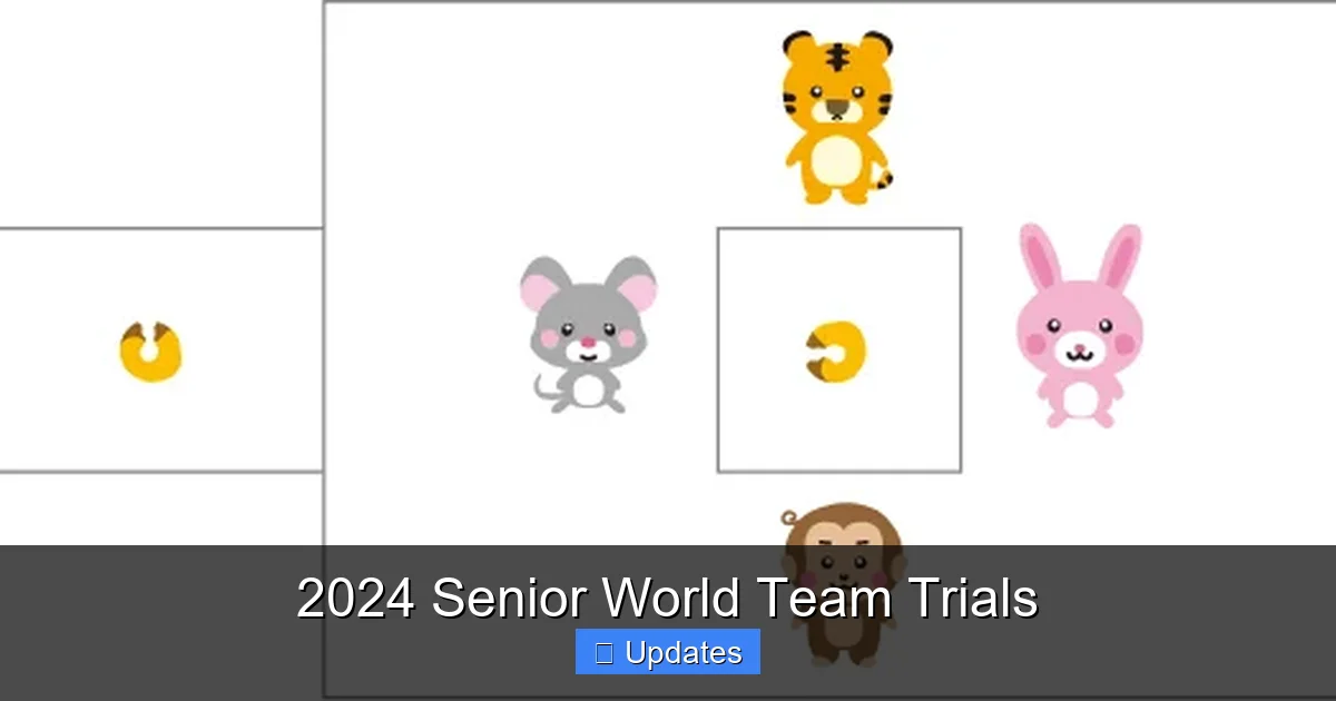 2024 Senior World Team Trials