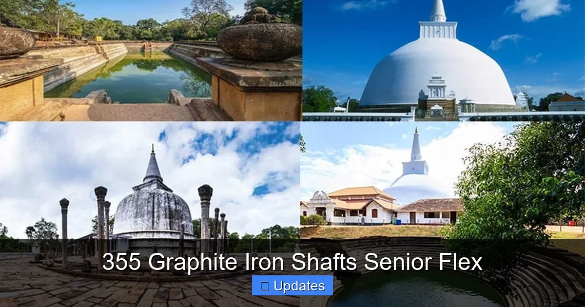 355 Graphite Iron Shafts Senior Flex