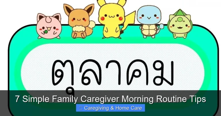 7 Simple Family Caregiver Morning Routine Tips