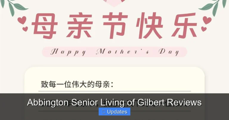 Abbington Senior Living of Gilbert Reviews