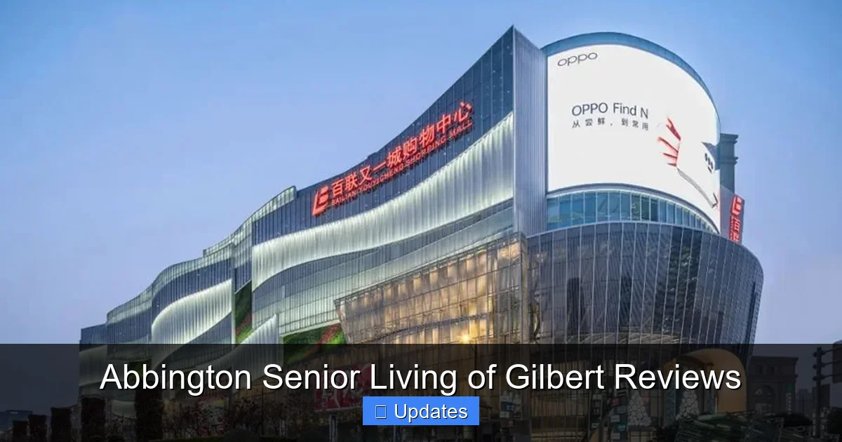 Abbington Senior Living of Gilbert Reviews