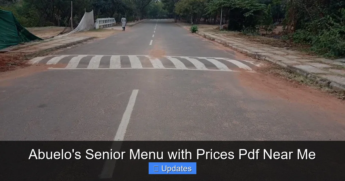 Abuelo's Senior Menu with Prices Pdf Near Me