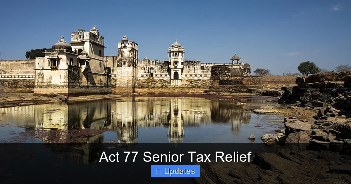 Act 77 Senior Tax Relief