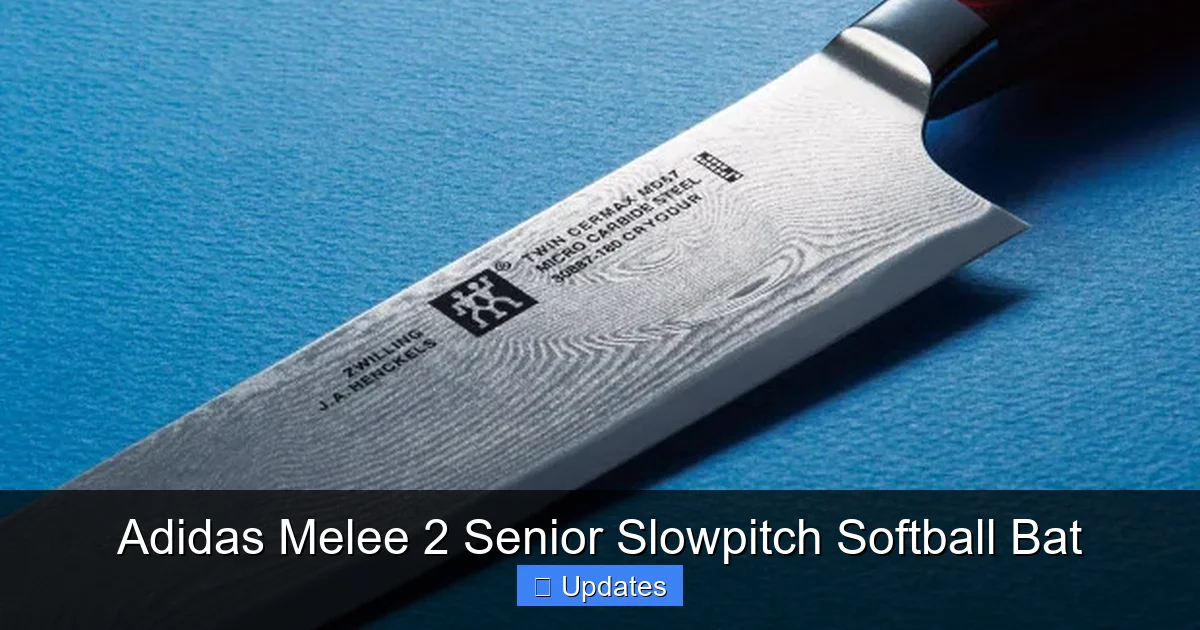 Adidas Melee 2 Senior Slowpitch Softball Bat