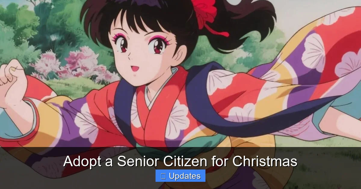 Adopt a Senior Citizen for Christmas