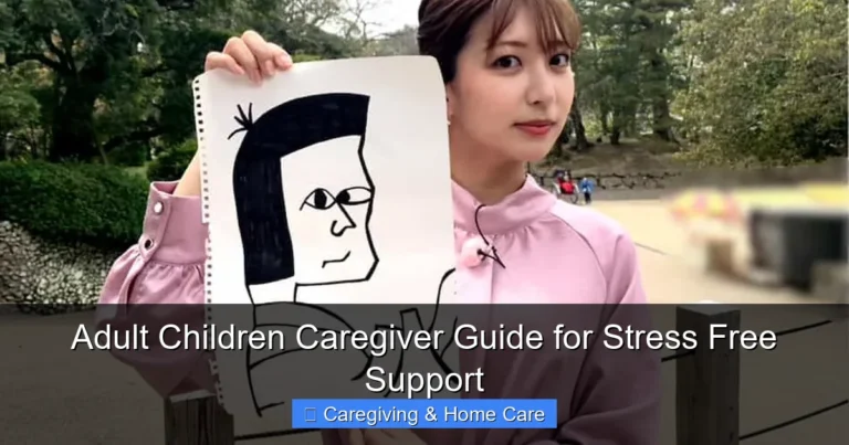 Adult Children Caregiver Guide for Stress Free Support