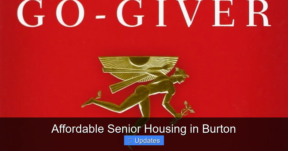 Affordable Senior Housing in Burton