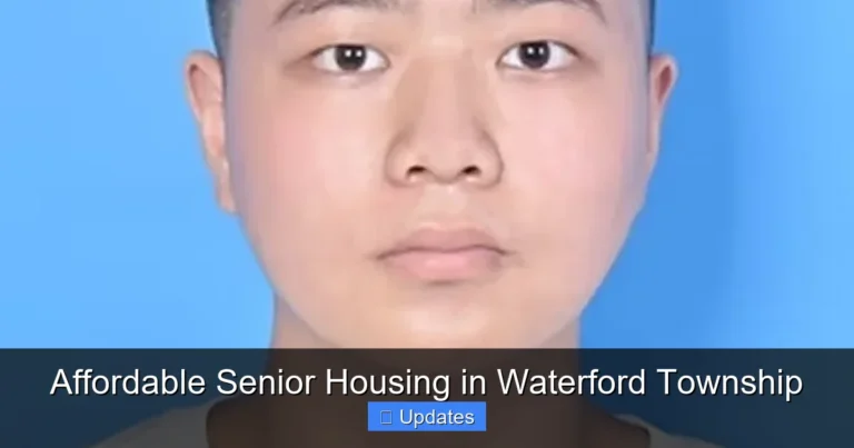 Affordable Senior Housing in Waterford Township