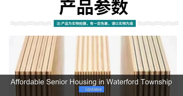 Affordable Senior Housing in Waterford Township