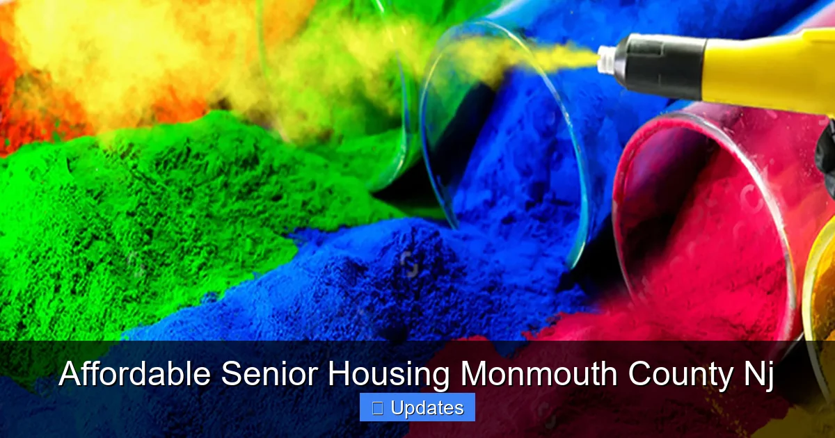Affordable Senior Housing Monmouth County Nj