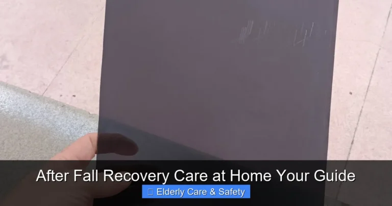 After Fall Recovery Care at Home Your Guide