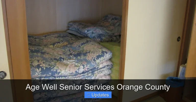 Age Well Senior Services Orange County
