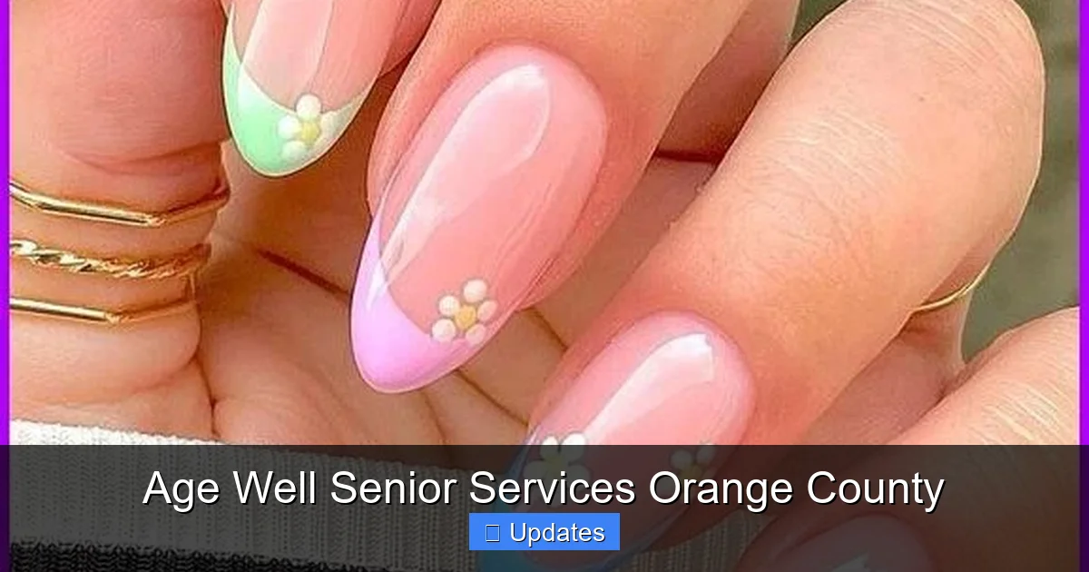 Age Well Senior Services Orange County