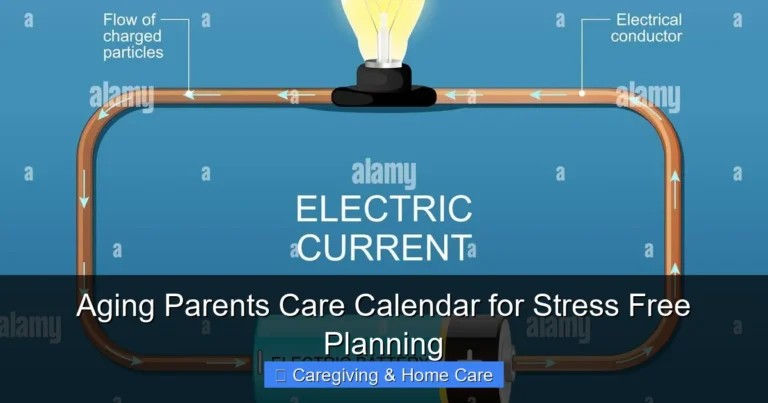 Aging Parents Care Calendar for Stress Free Planning