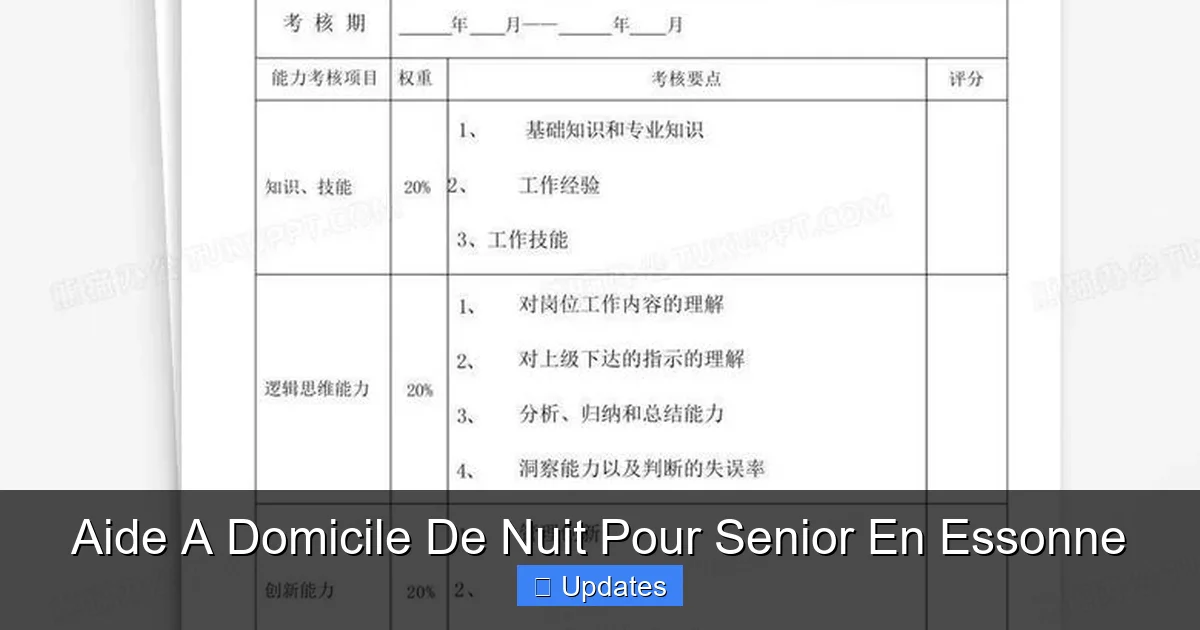 Aide А Domicile De Nuit Pour Senior En Essonne