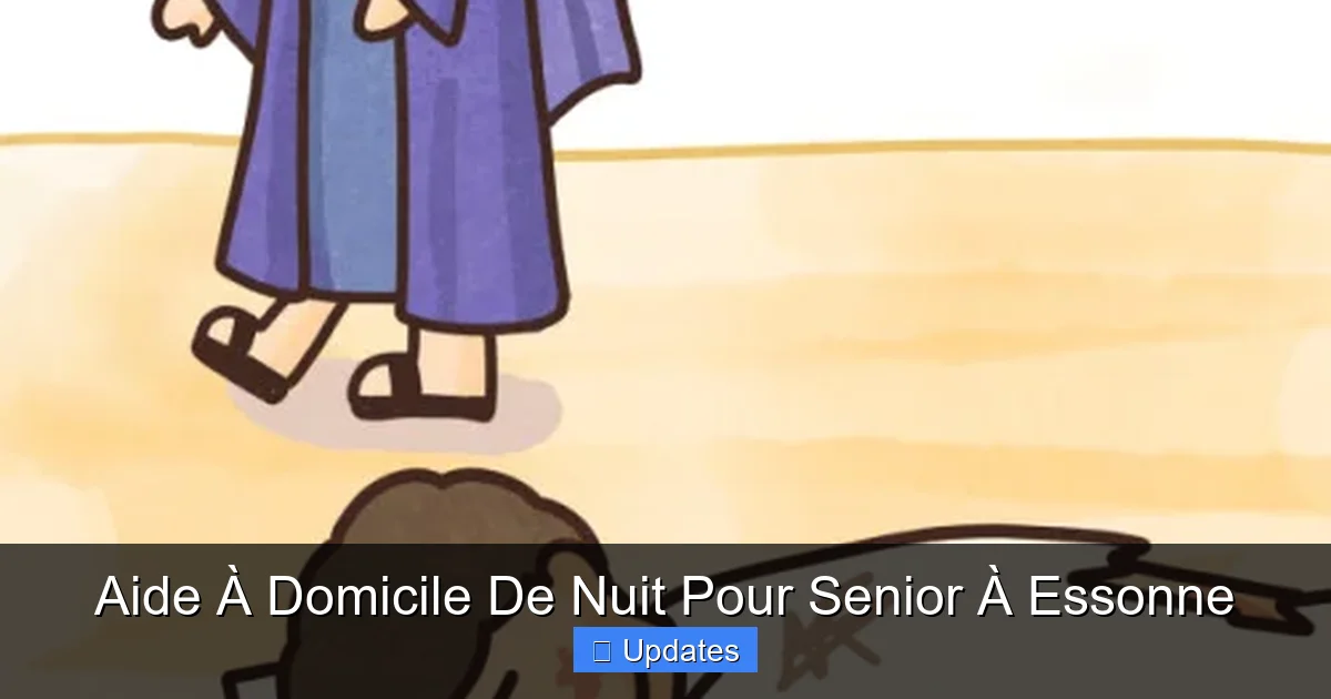 Aide À Domicile De Nuit Pour Senior À Essonne