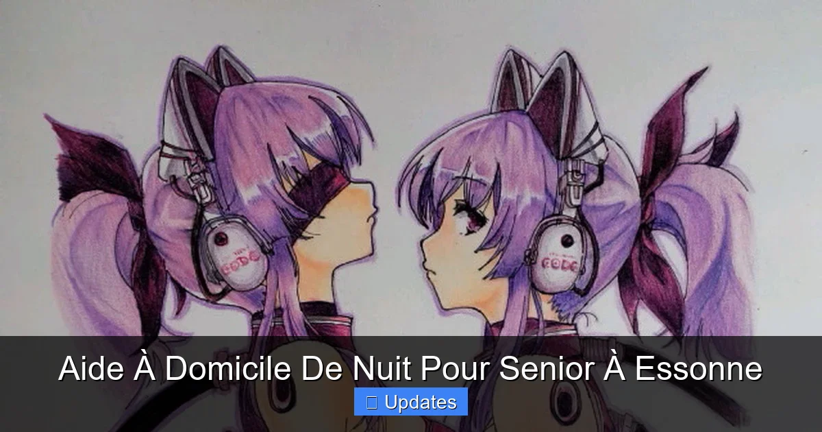 Aide À Domicile De Nuit Pour Senior À Essonne