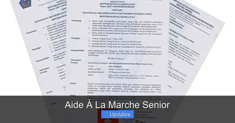 Aide À La Marche Senior