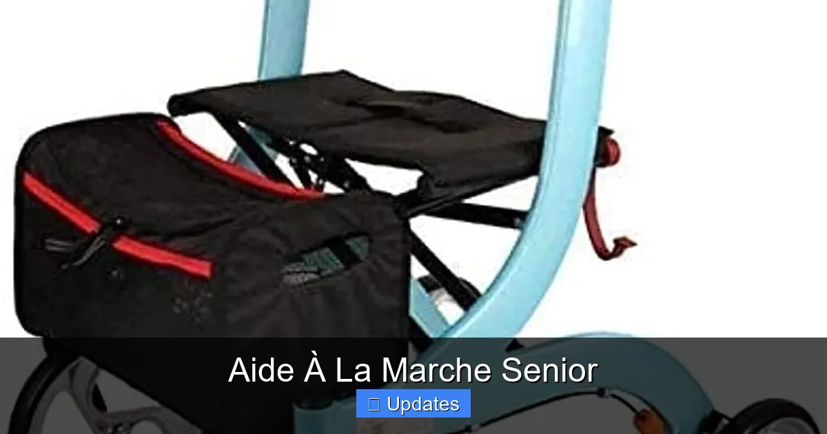 Aide À La Marche Senior