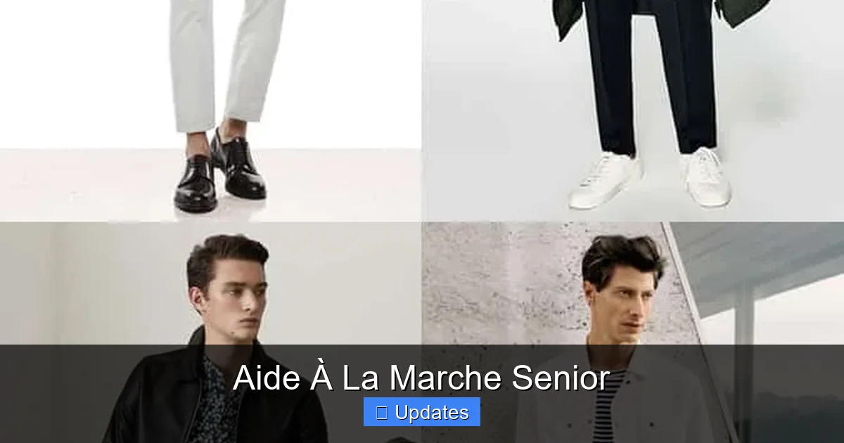 Aide À La Marche Senior