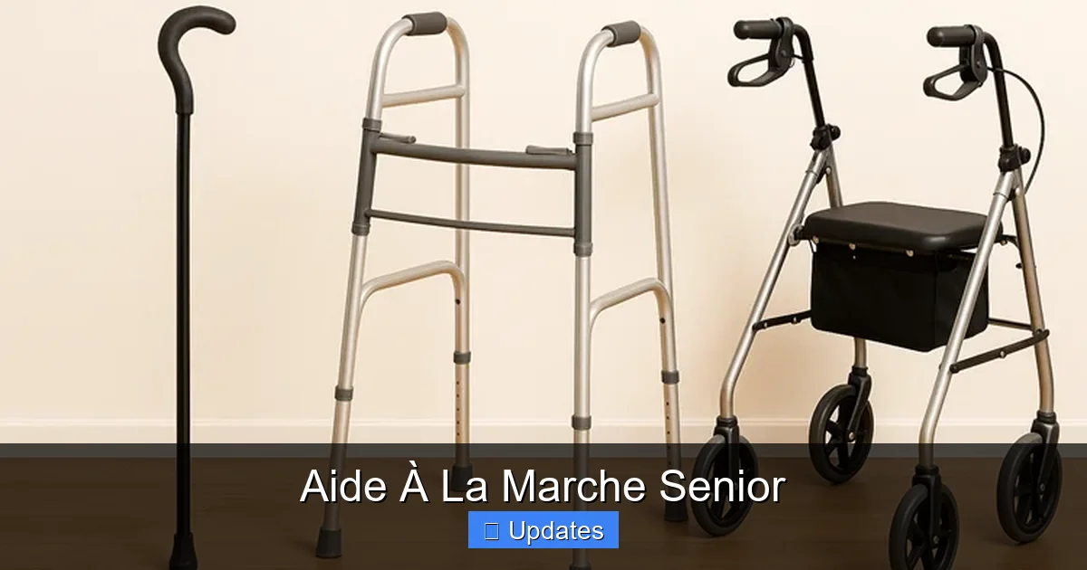 Aide À La Marche Senior