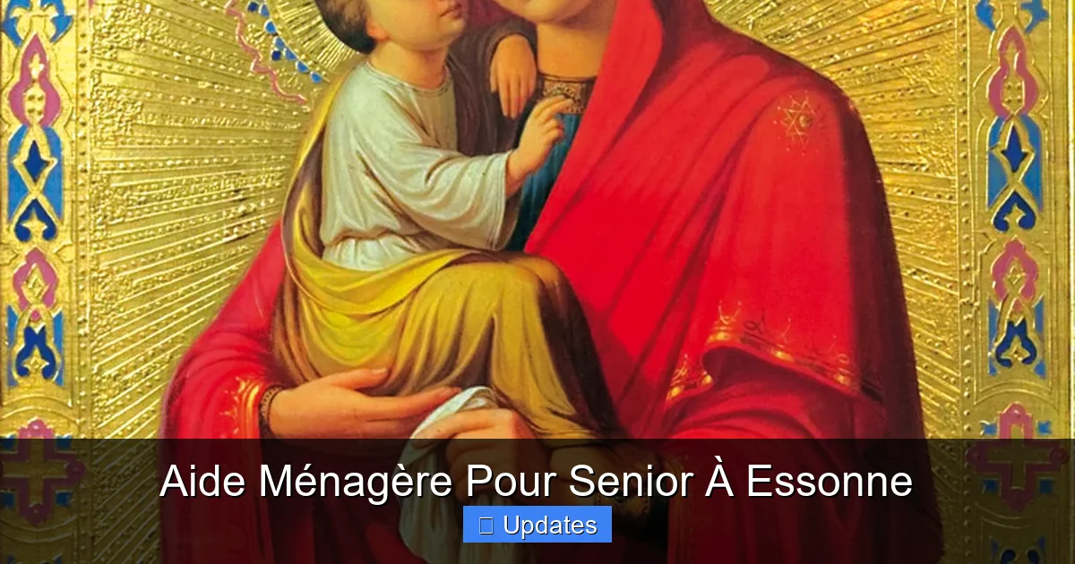 Aide Ménagère Pour Senior À Essonne