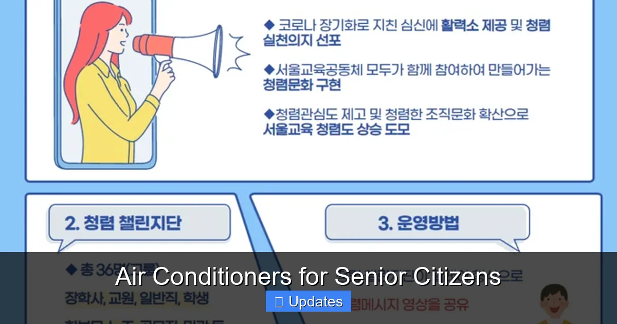 Air Conditioners for Senior Citizens