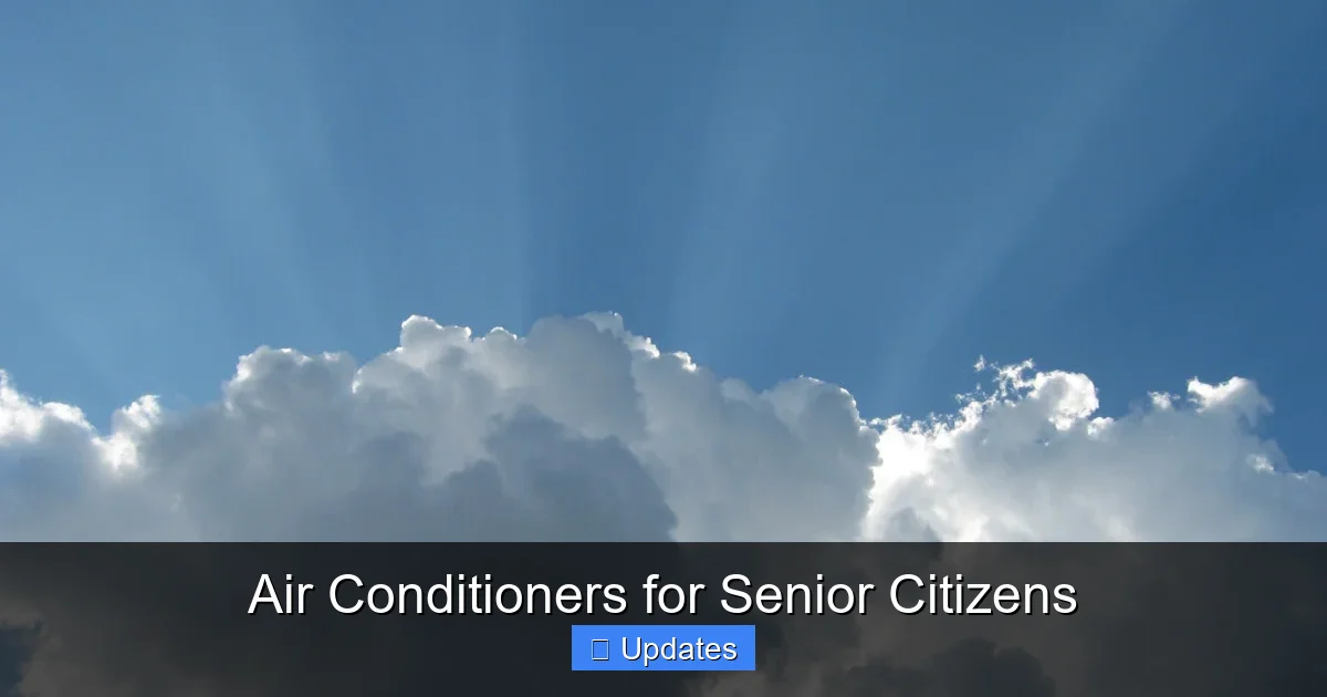 Air Conditioners for Senior Citizens