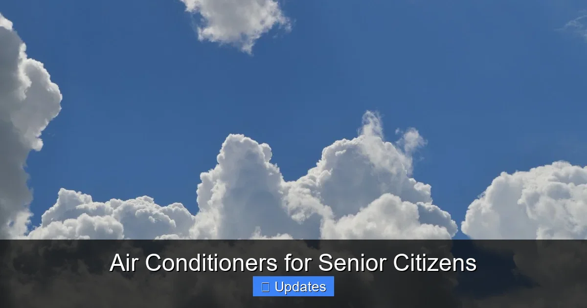 Air Conditioners for Senior Citizens