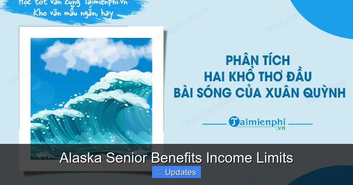 Alaska Senior Benefits Income Limits