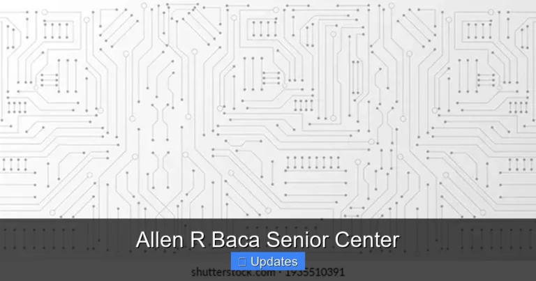 Allen R Baca Senior Center