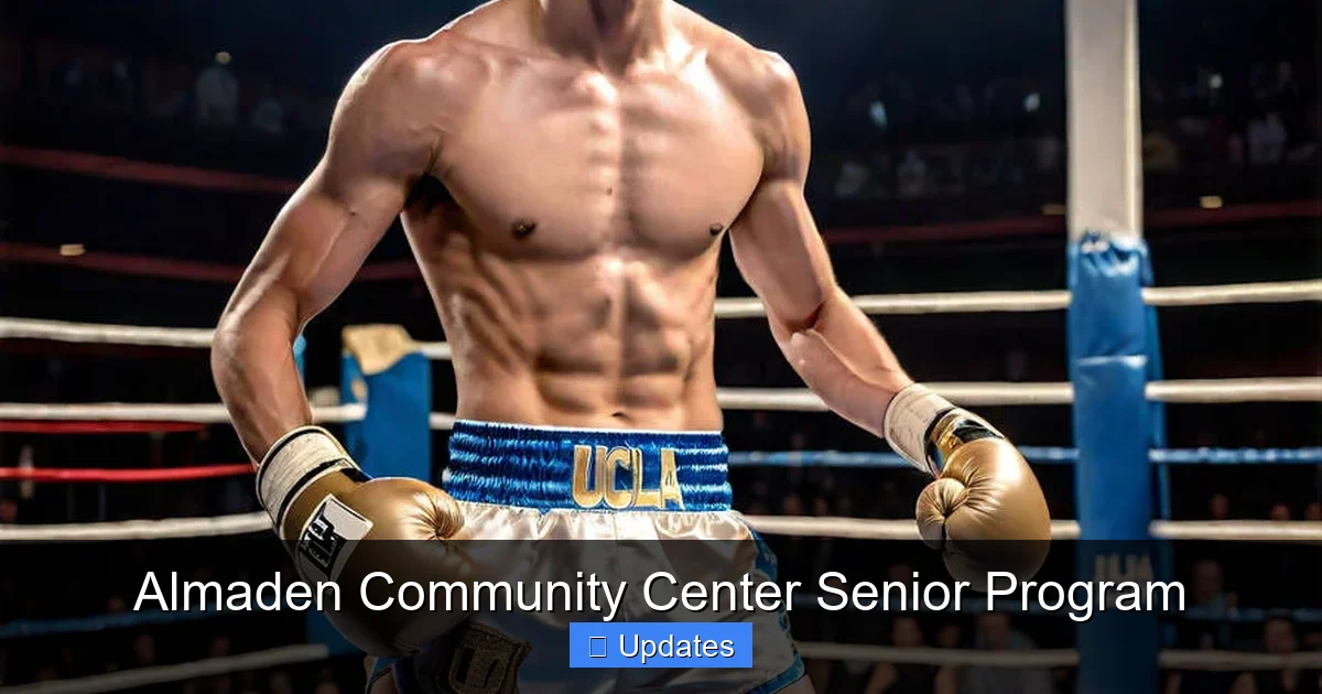 Almaden Community Center Senior Program