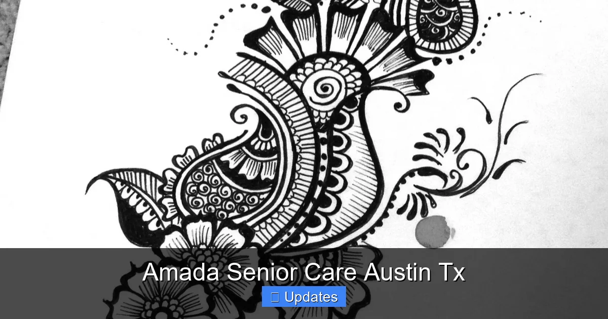 Amada Senior Care Austin Tx