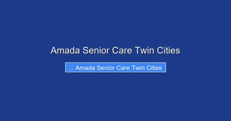 Amada Senior Care Twin Cities